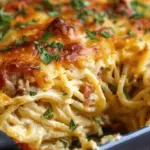 Creamy Southern Spaghetti Bake