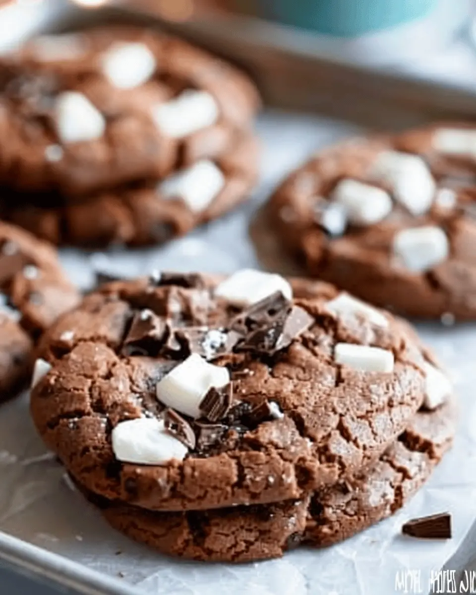 Hot Chocolate Cookies: Indulgent Treats for Cozy Days