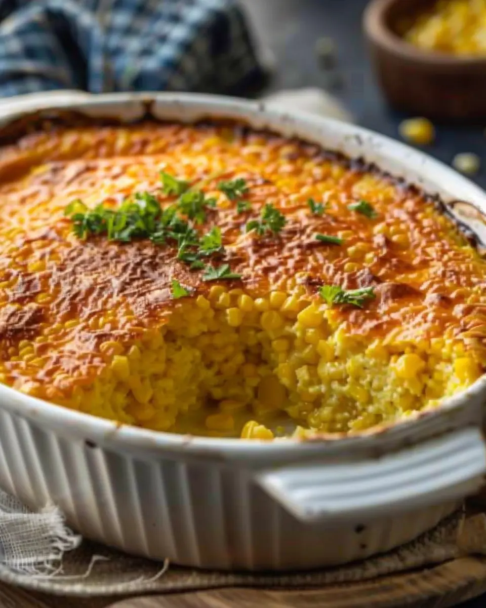 Ruths Chris Corn Pudding: Indulgent Comfort Food with Turkey Bacon