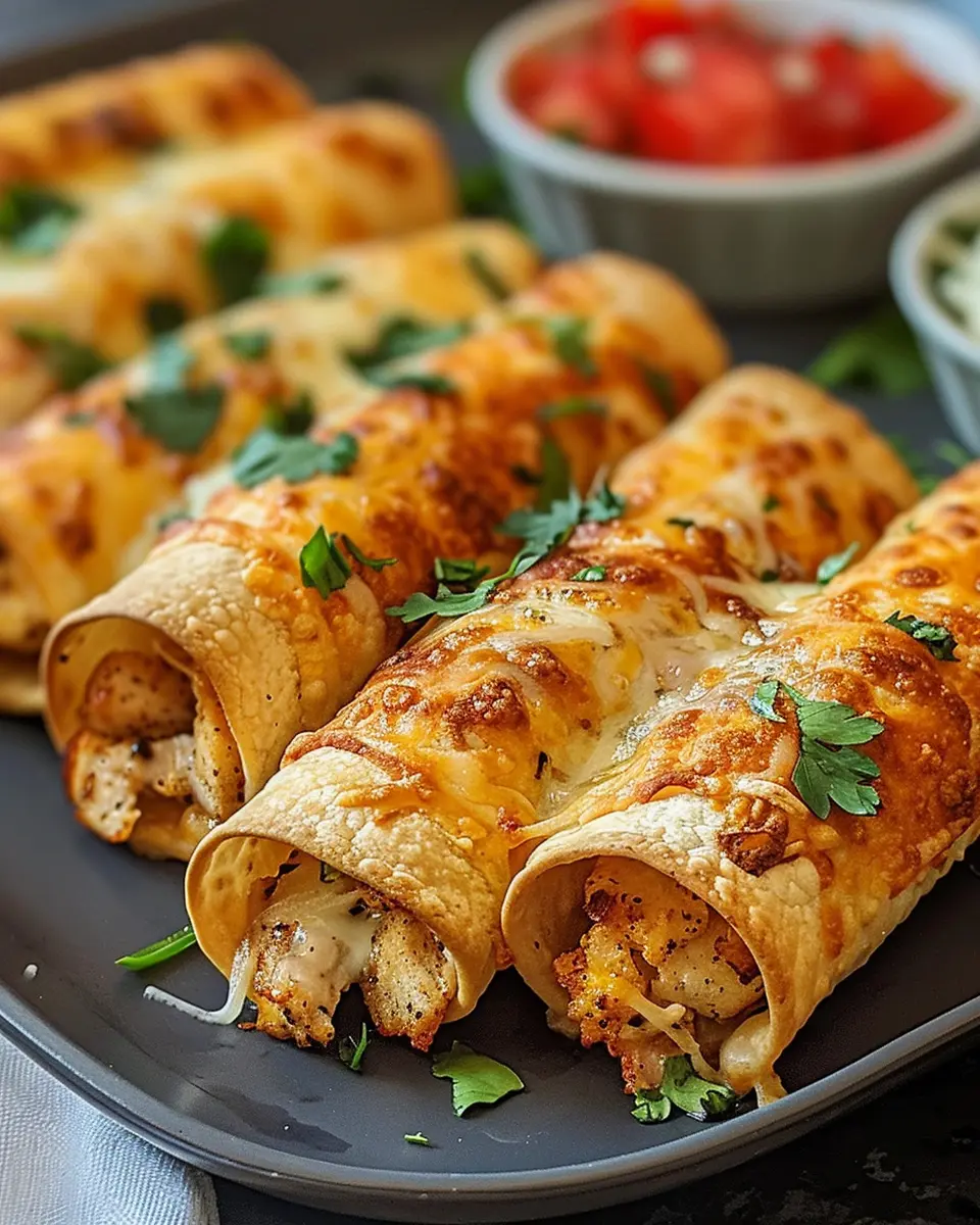 Crispy Chicken Taquitos: Easy, Flavor-Packed Snack Delight