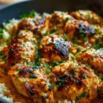 Smothered Chicken and Rice