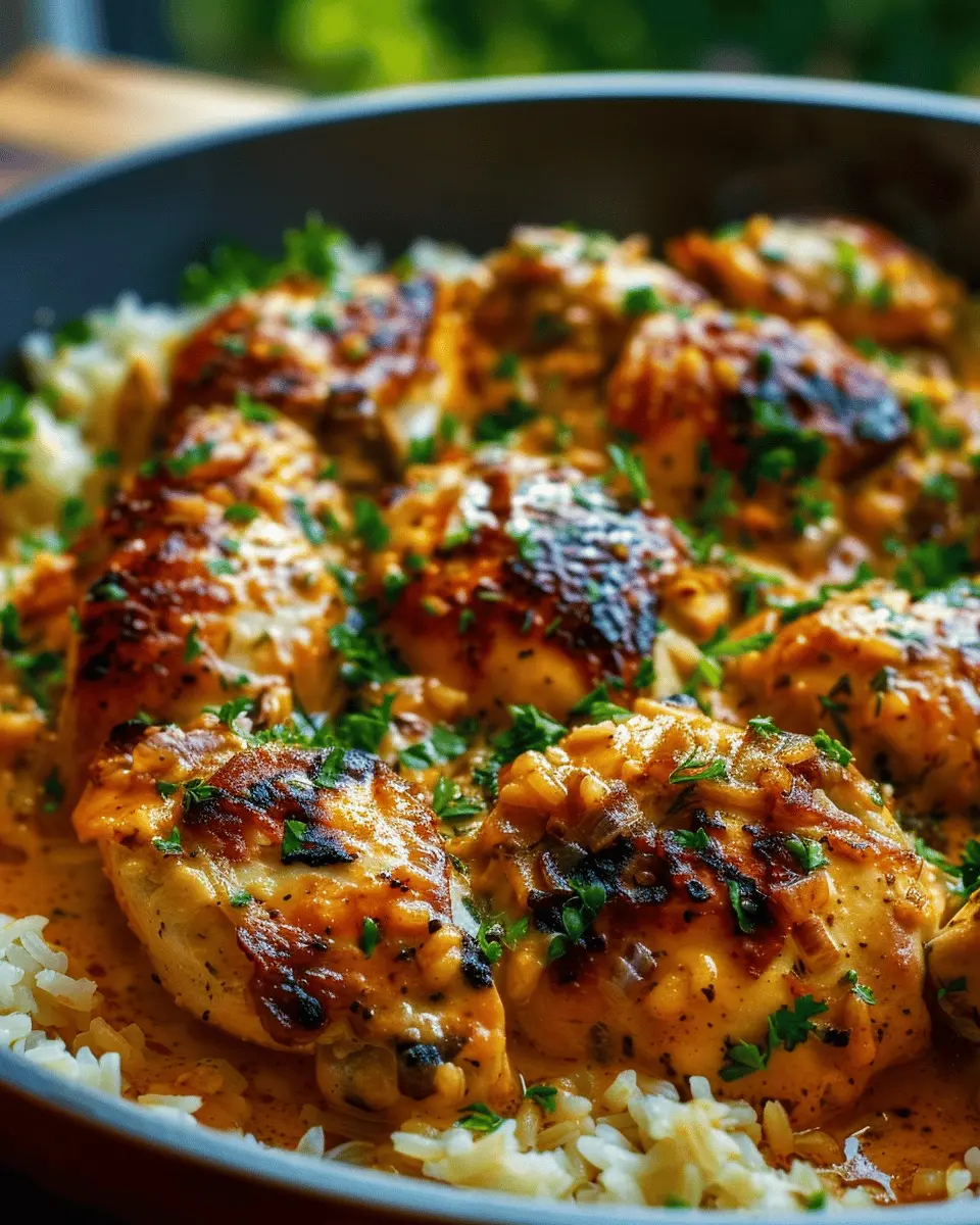 Smothered Chicken and Rice: Easy Comfort Food You’ll Love