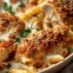 Dump-and-Bake Chicken Parmesan Casserole