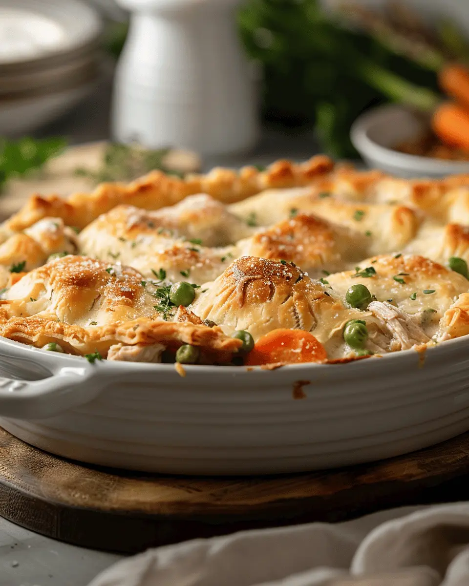 Keto Chicken Pot Pie Casserole: Easy Comfort Food with Turkey Bacon