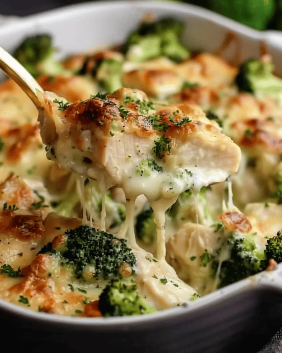 Chicken and Broccoli Alfredo Bake: A Comforting Easy Delight