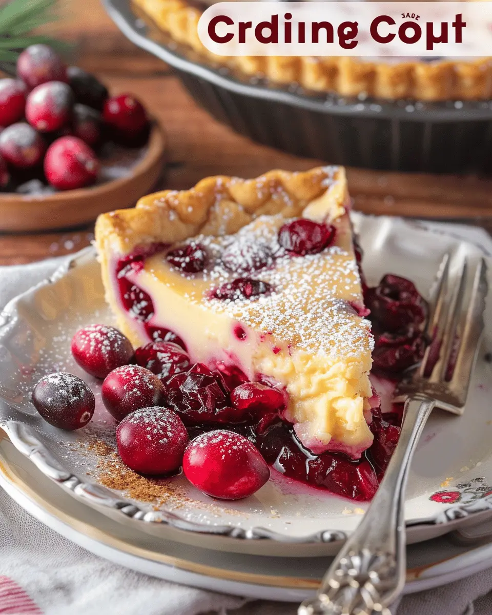 Cranberry Custard Pie: Easy, Indulgent Dessert for All Occasions
