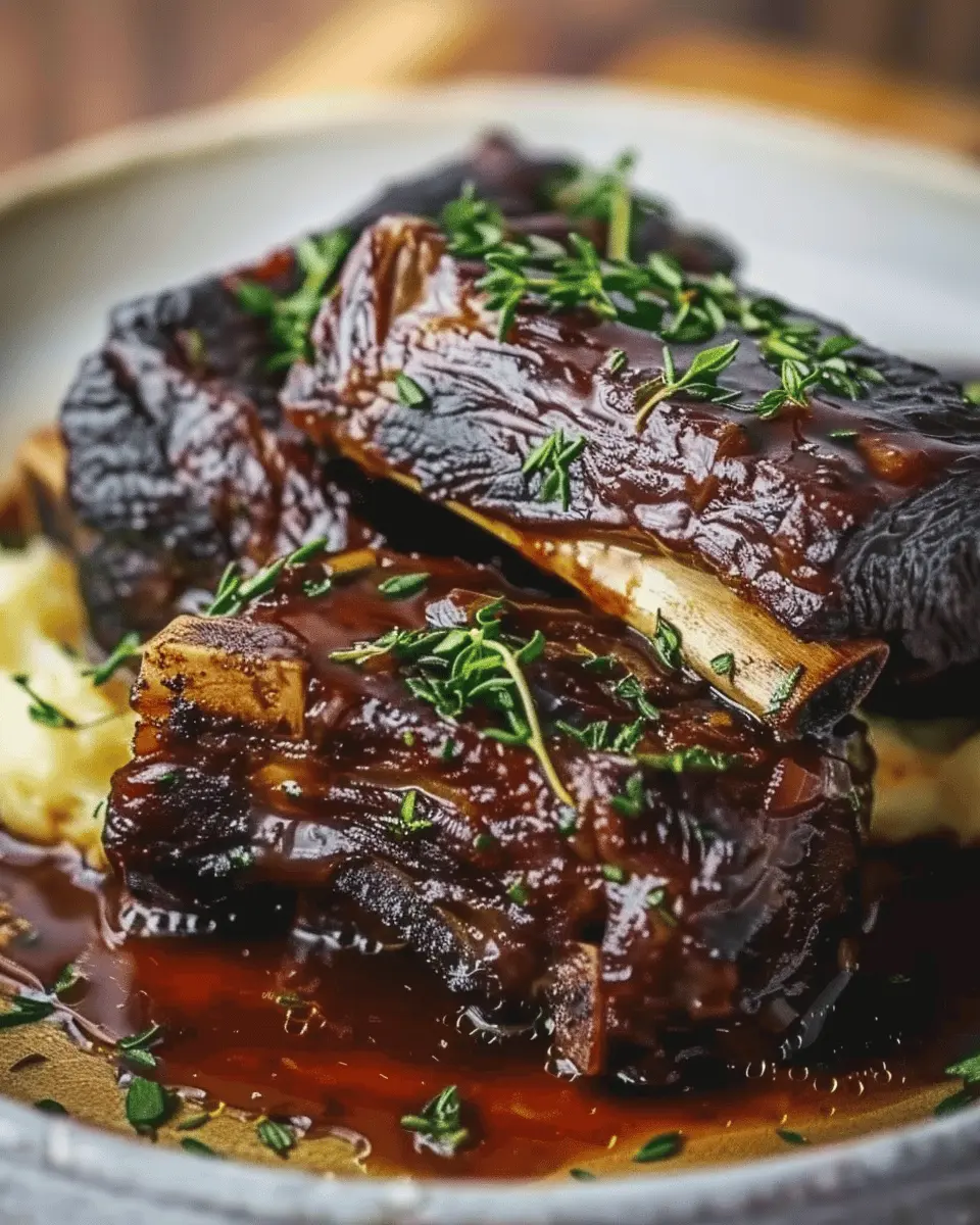 Tender Braised Short Ribs: The Juiciest Comfort Food Recipe