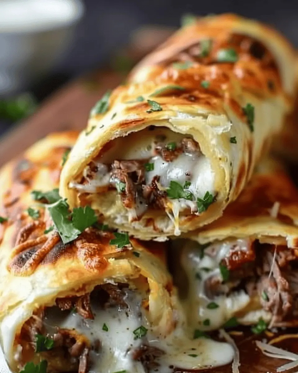 French Dip Tortilla Roll Ups: Easy Indulgence for Home Chefs