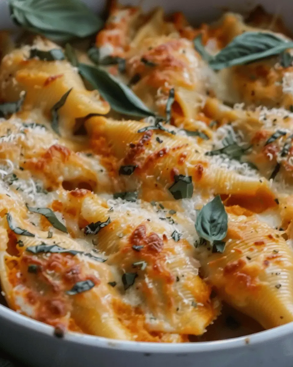 Pumpkin &amp; Gouda Stuffed Shells: The Best Comfort Food Delight