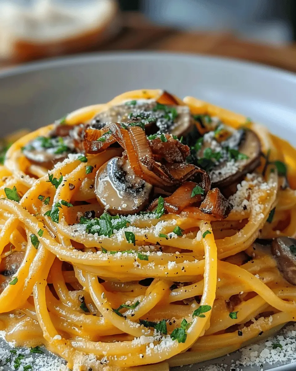 Pumpkin Mushroom Spaghetti: Easy Comfort Food for Cozy Nights