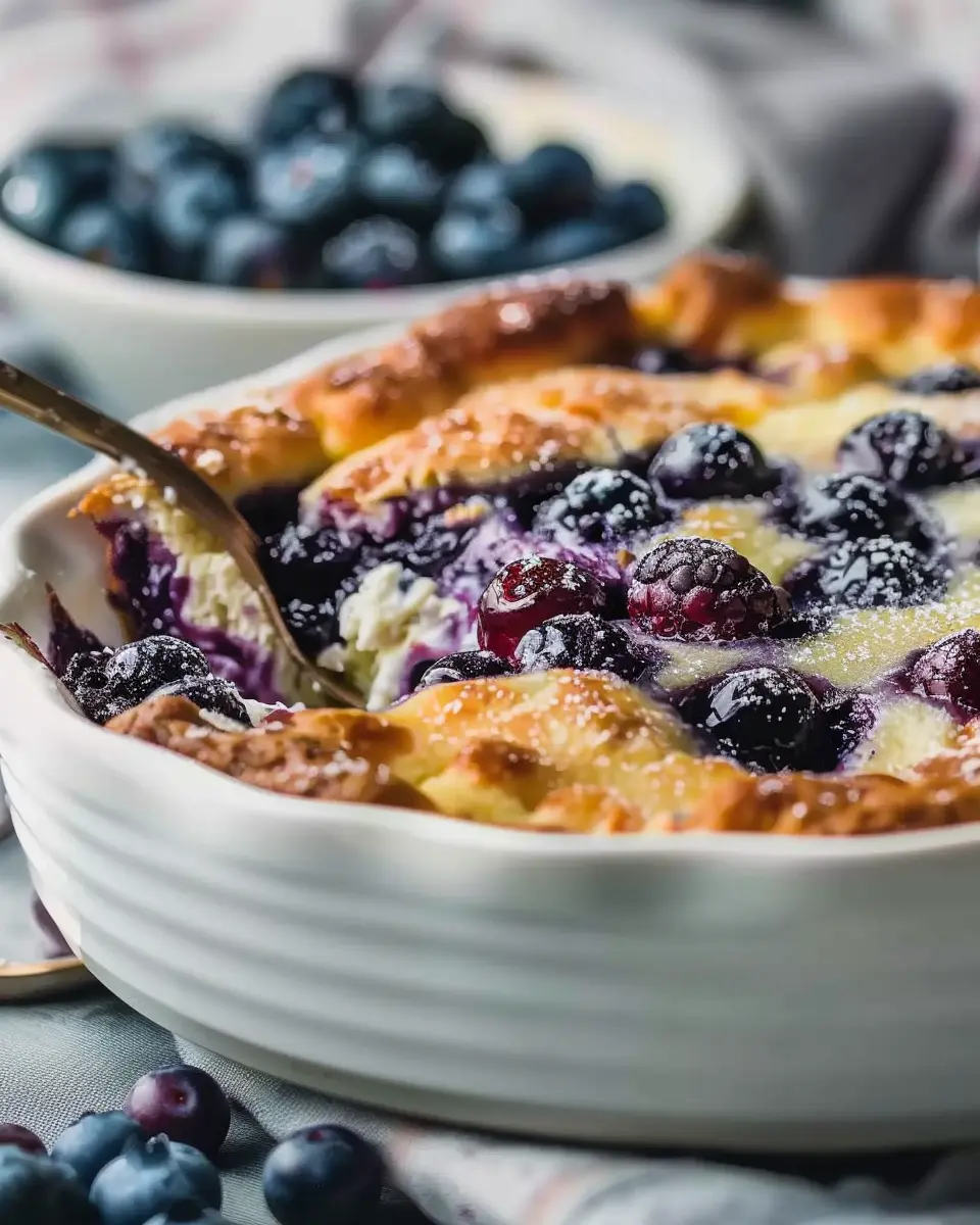 Blueberry Cottage Cheese Breakfast Bake: Easy &amp; Delicious Start