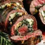 Christmas Stuffed Beef Tenderloin