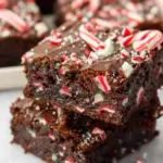 Festive Peppermint Brownies