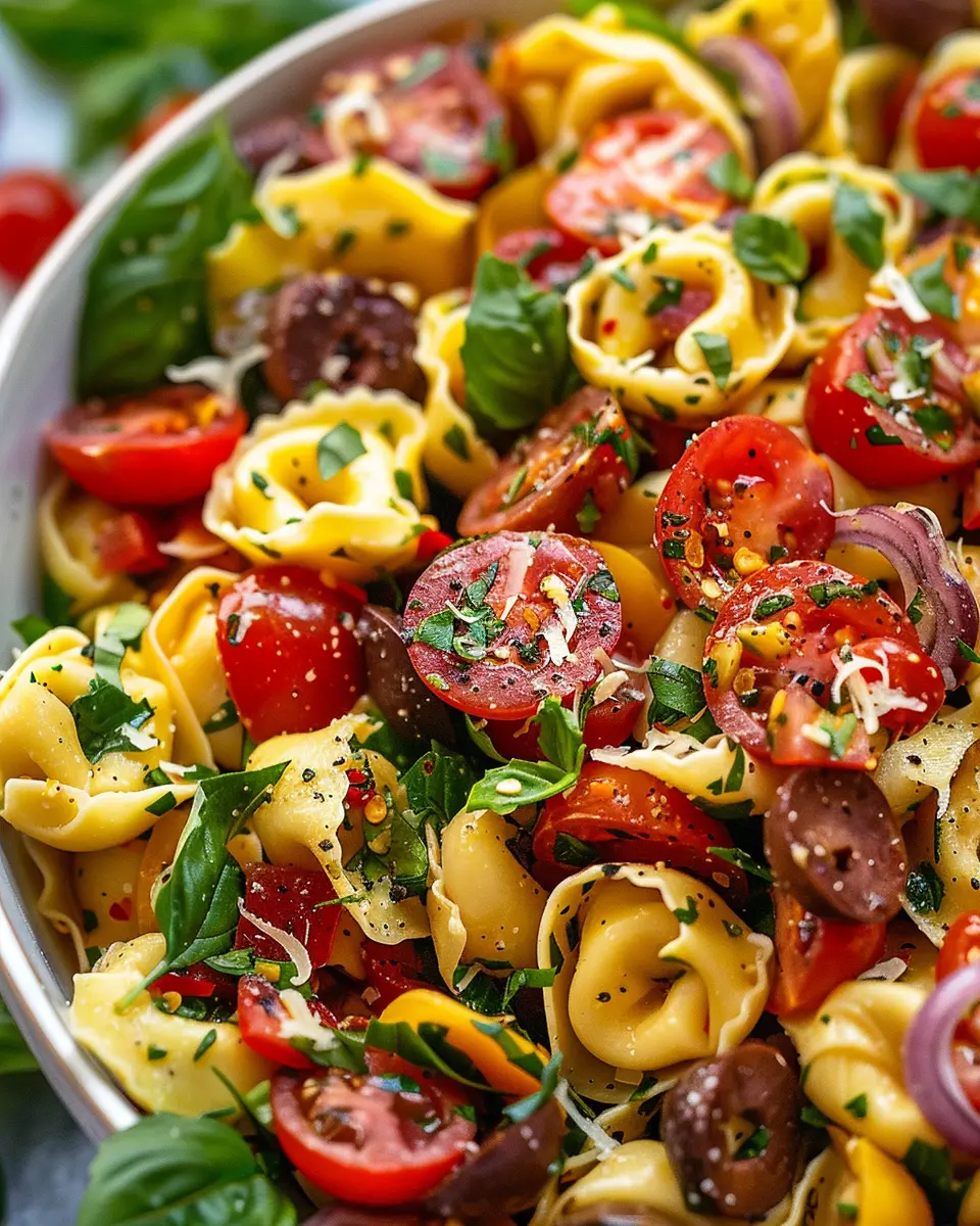 Tortellini Pasta Salad: Easy, Delicious Twist with Turkey Bacon
