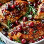 Honey Cranberry Chicken Bake