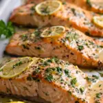 Sheet Pan Lemon Garlic Butter Salmon