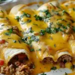 Delicious Breakfast Enchiladas