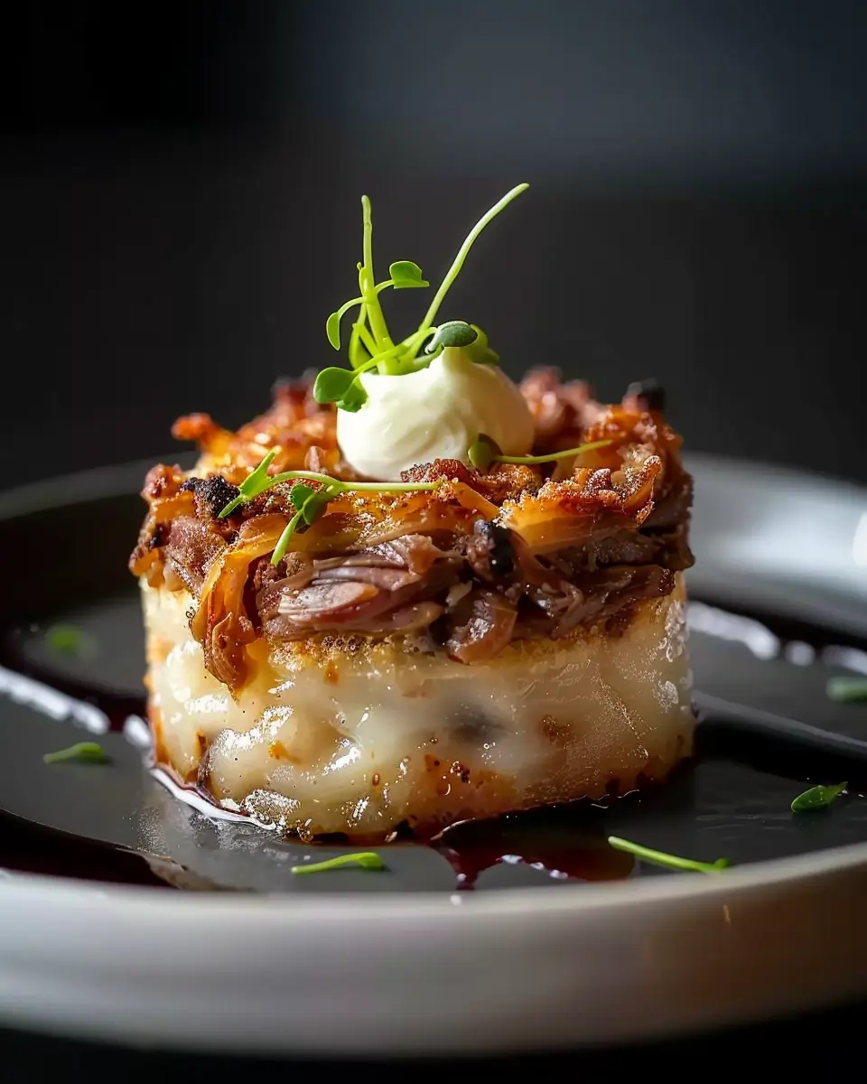 Mini Duck Confit Parmentier: A Cozy, Indulgent Delight