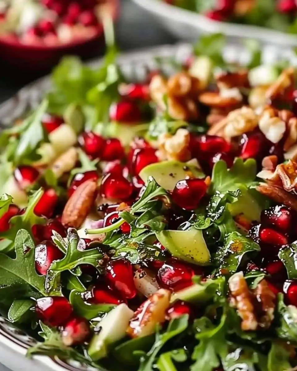 Pomegranate Christmas Salad: A Festive and Easy Delight