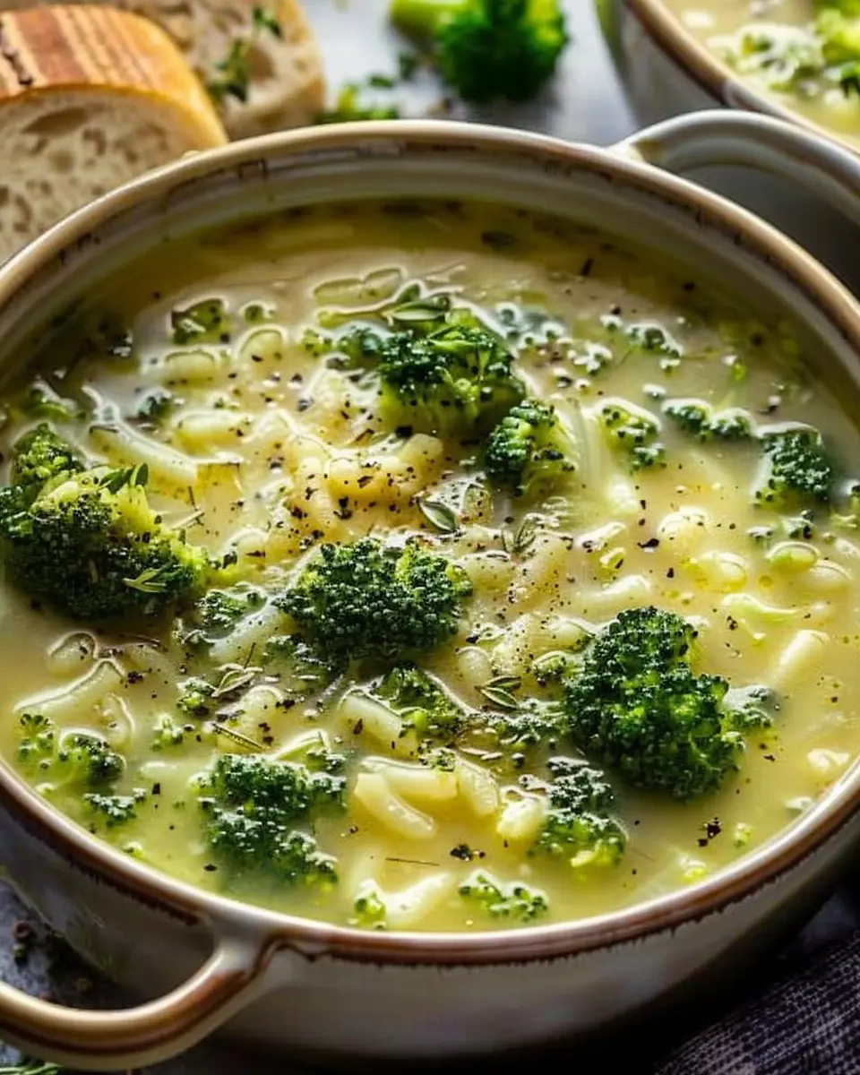 Garlic Italian Broccoli Soup: Easy Comfort in Every Spoonful