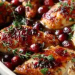 Honey Cranberry Chicken Bake