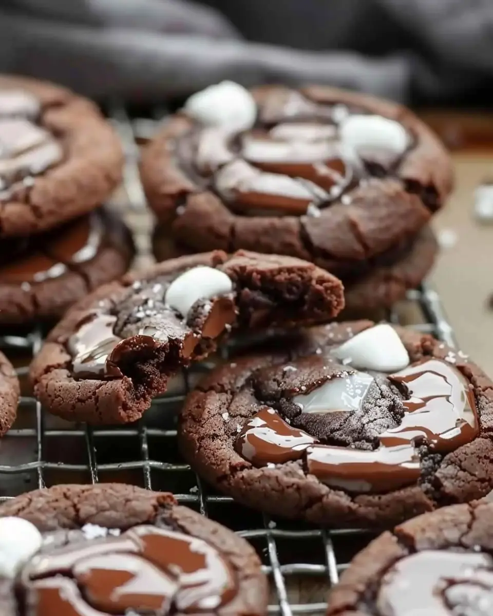 Marshmallow Hot Cocoa Surprise Cookies: The Best Cozy Treat