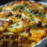 Hamburger Potato Casserole