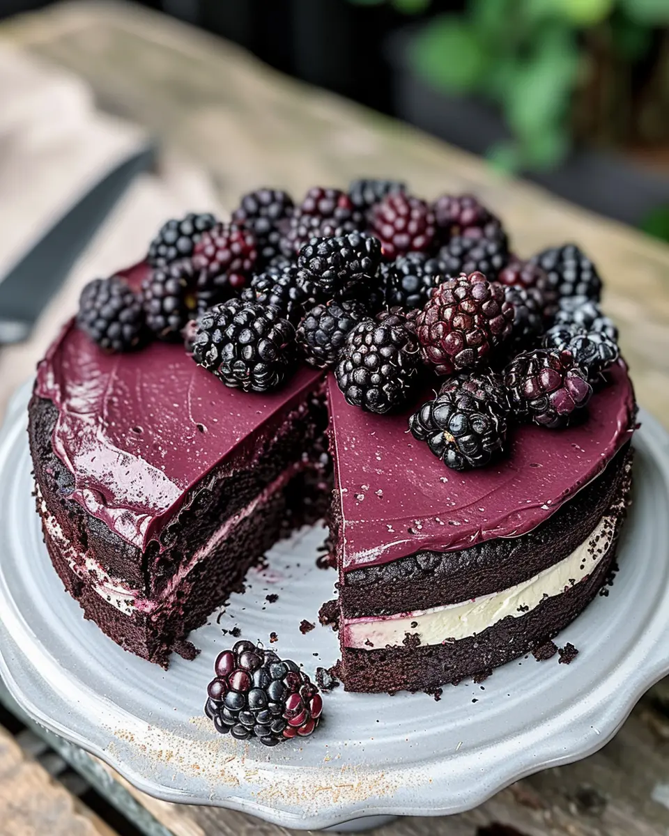 Blackberry Velvet Gothic Cake: The Best Indulgent Treat for Any Occasion