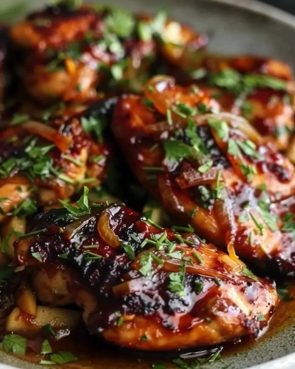 Sticky Apple Cider Chicken: A Juicy and Easy Fall Delight