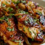 Sticky Apple Cider Chicken