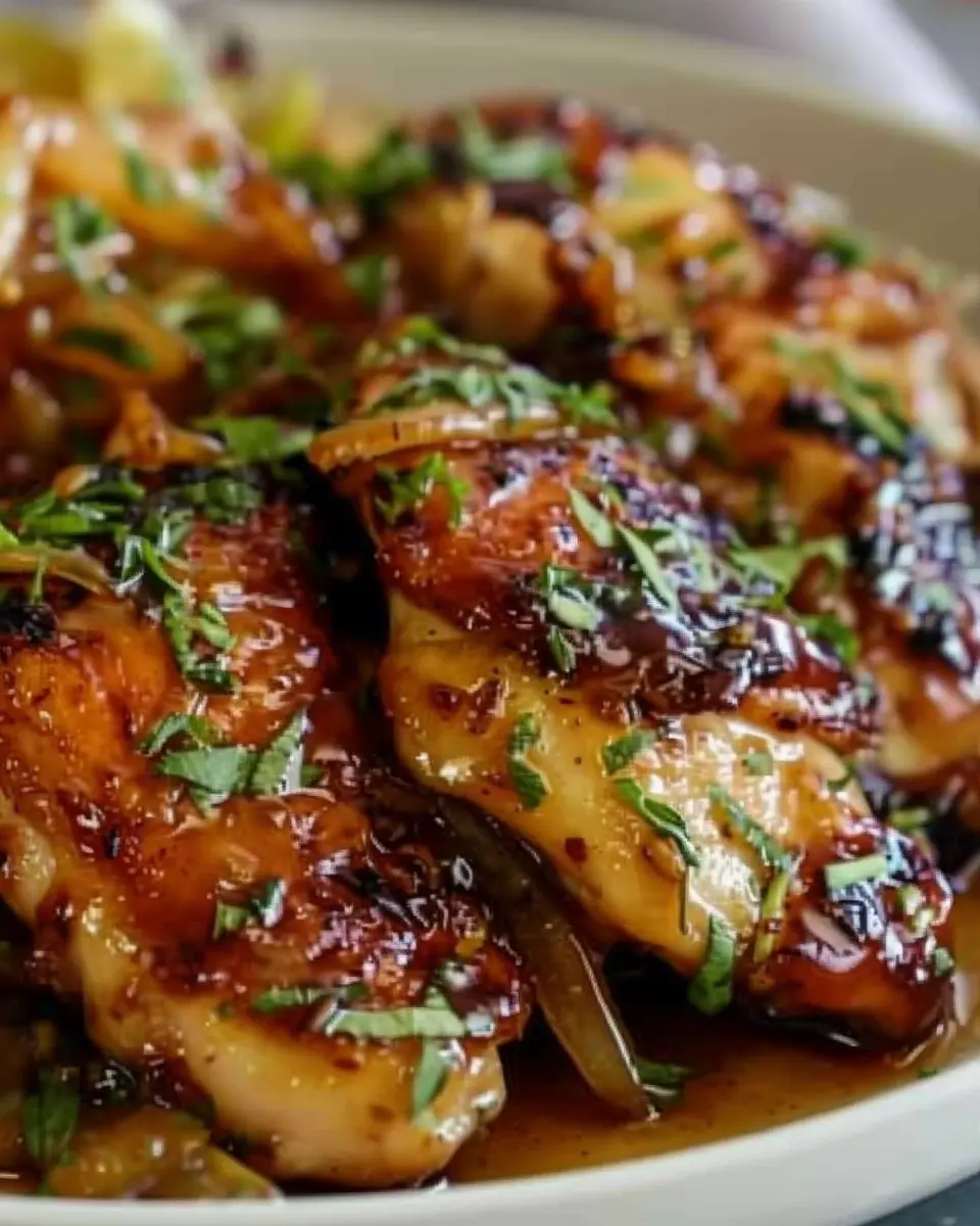 Sticky Apple Cider Chicken: Juicy Flavors for Cozy Dinners