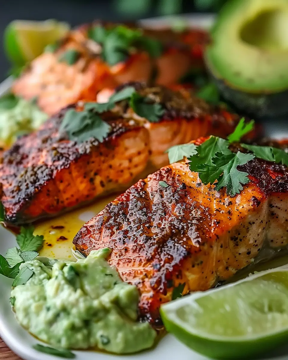 Cajun Salmon Avocado Lime: A Flavorful &amp; Healthy Delight