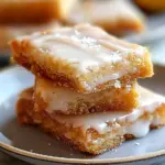 Soft Baked Maple Donut Bars