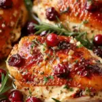 Honey Cranberry Chicken Bake