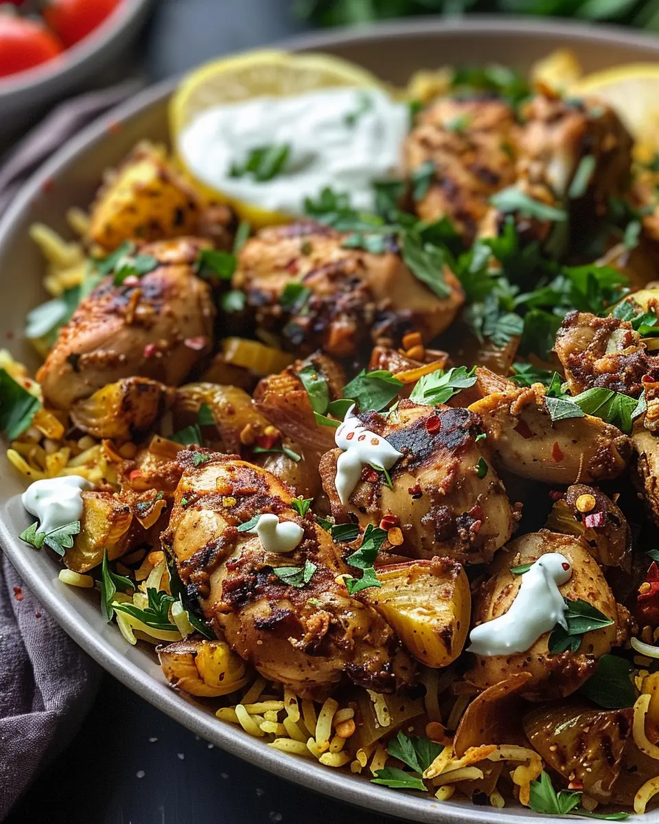 One Pot Shawarma Chicken: Easy, Flavorful, and Effortless Delight