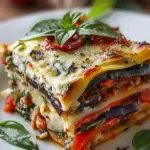 Layered Mediterranean Vegetable Lasagna