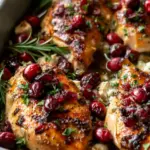 Honey Cranberry Chicken Bake