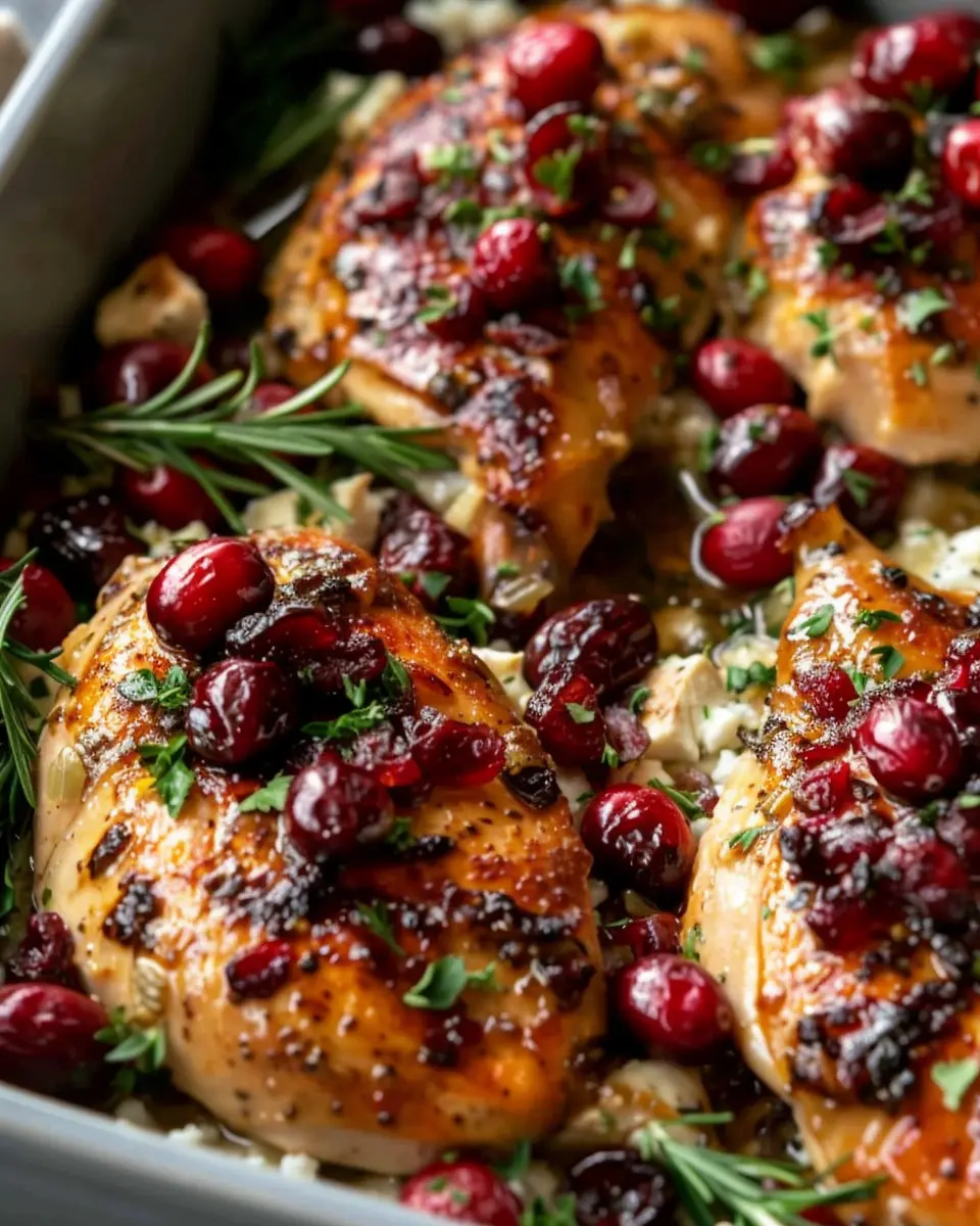 Honey Cranberry Chicken Bake: The Best Easy Family Dinner Recipe
