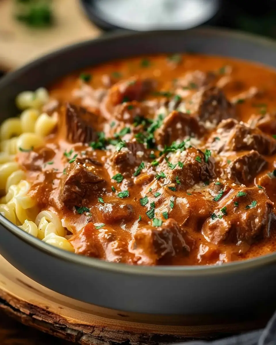 Creamy German Goulash: Indulgent Comfort Food for Everyone