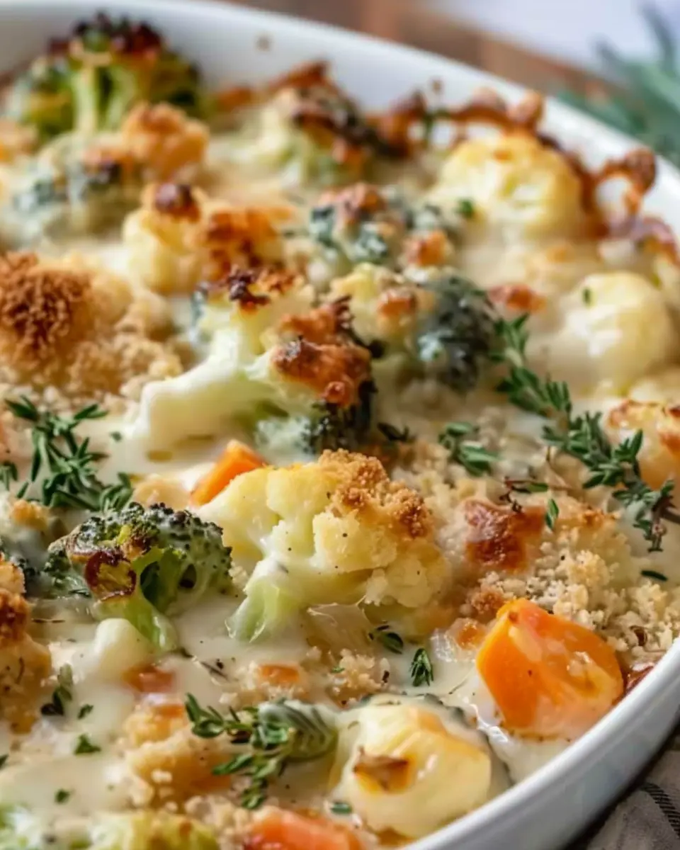 Creamy Winter Vegetable Casserole: A Cozy, Wholesome Delight