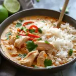Coconut Chicken Brothy Rice