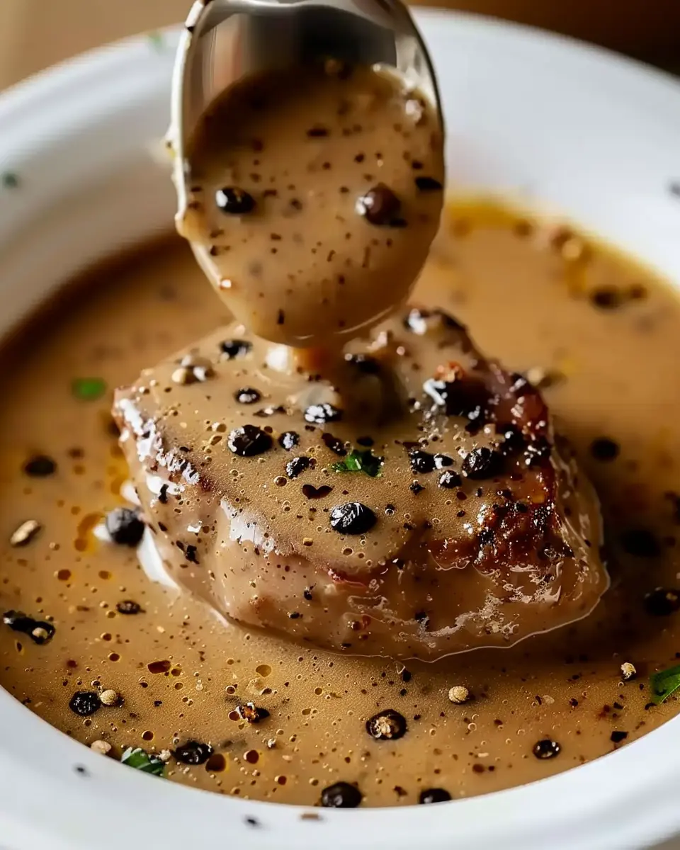 Peppercorn Sauce: The Easy Indulgence for Turkey Bacon &amp; Beef