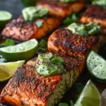 Cajun Salmon Avocado Lime