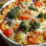 Irresistibly Creamy High-Protein Veggie Bake