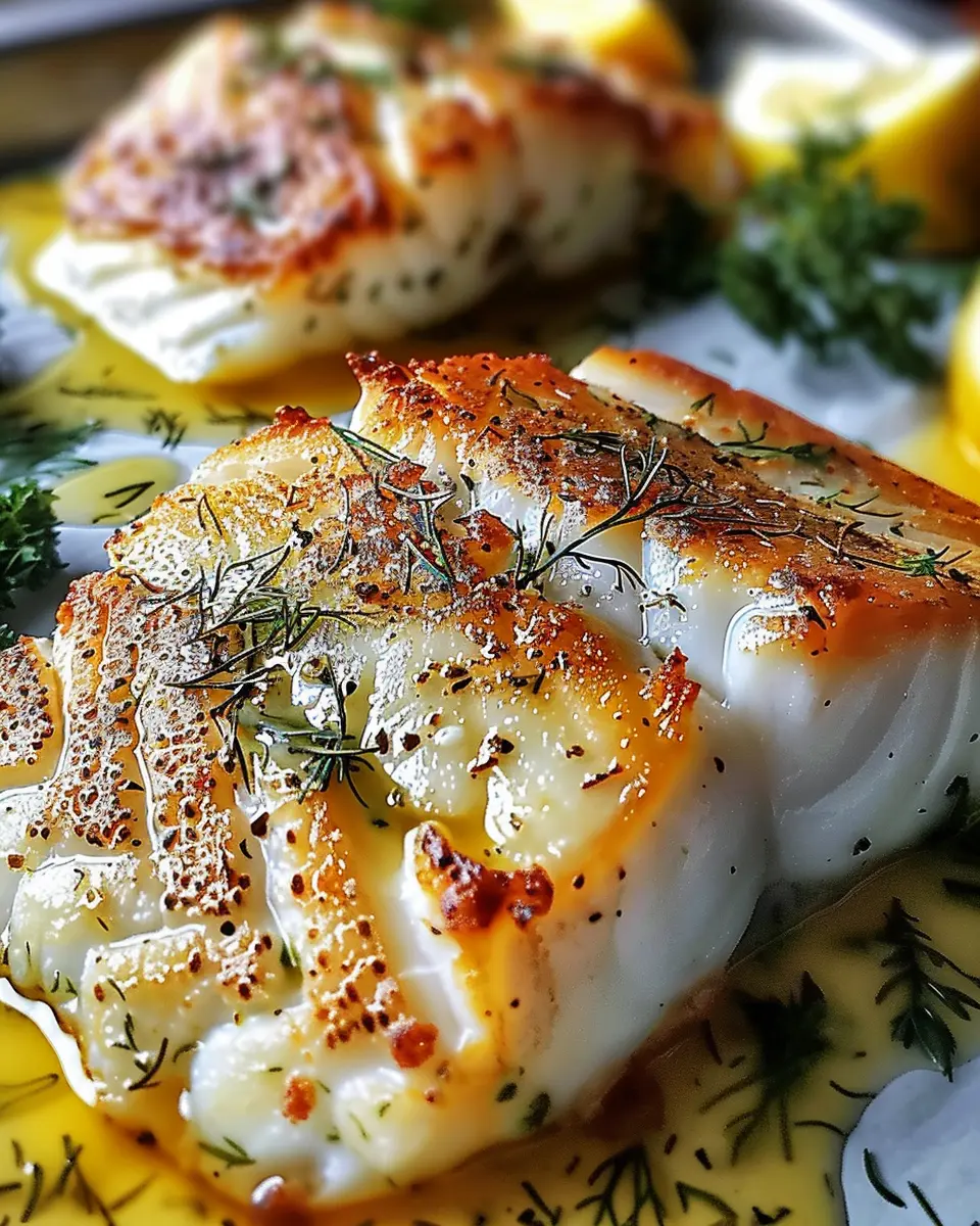 Delicious Baked Cod with a zesty Turkey Bacon Twist