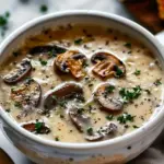 Cottage Cheese Mushroom Soup
