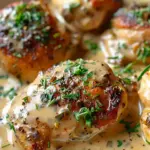 Irish Chicken in Whiskey Cream Sauce
