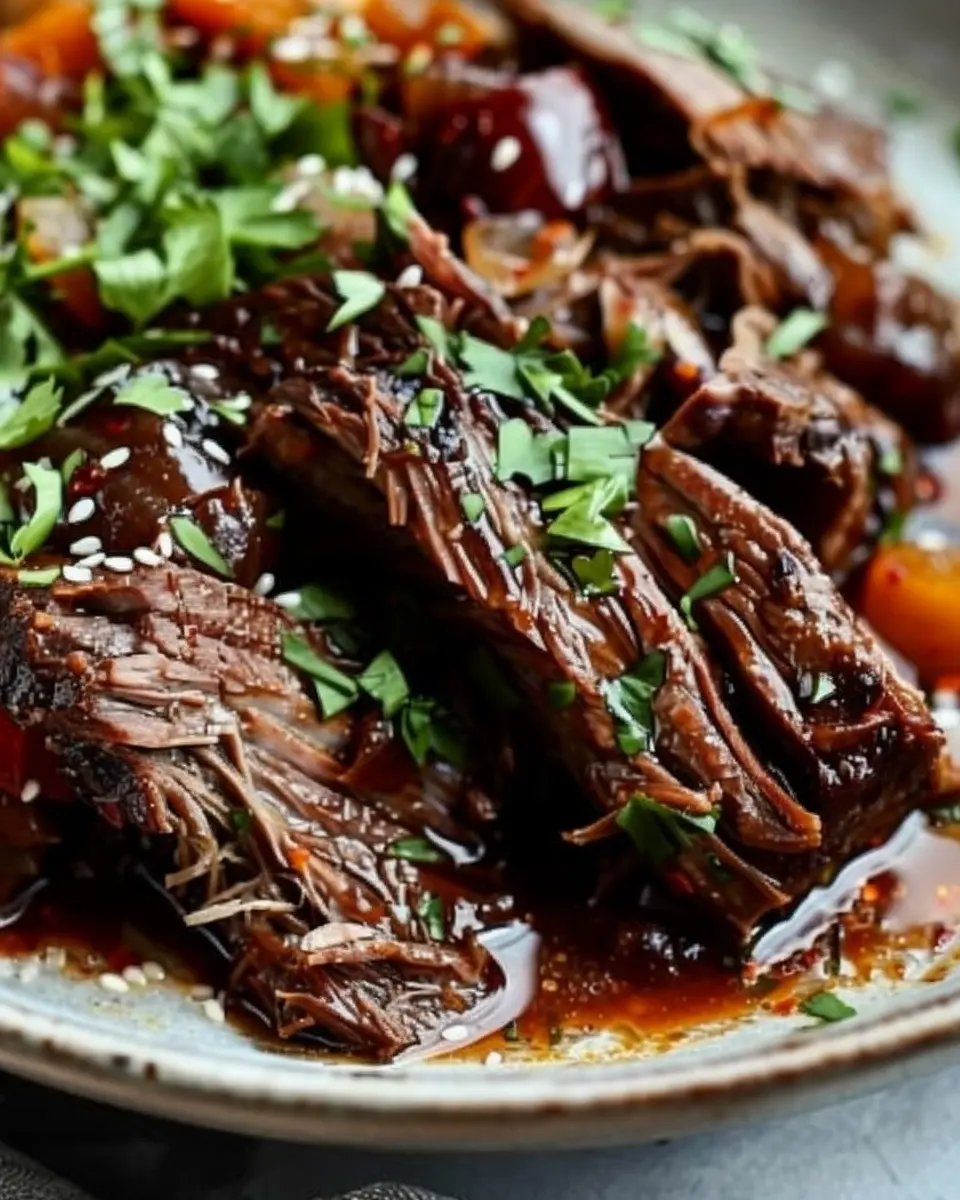 Korean Style Pot Roast: Juicy Comfort Food for Home Cooks