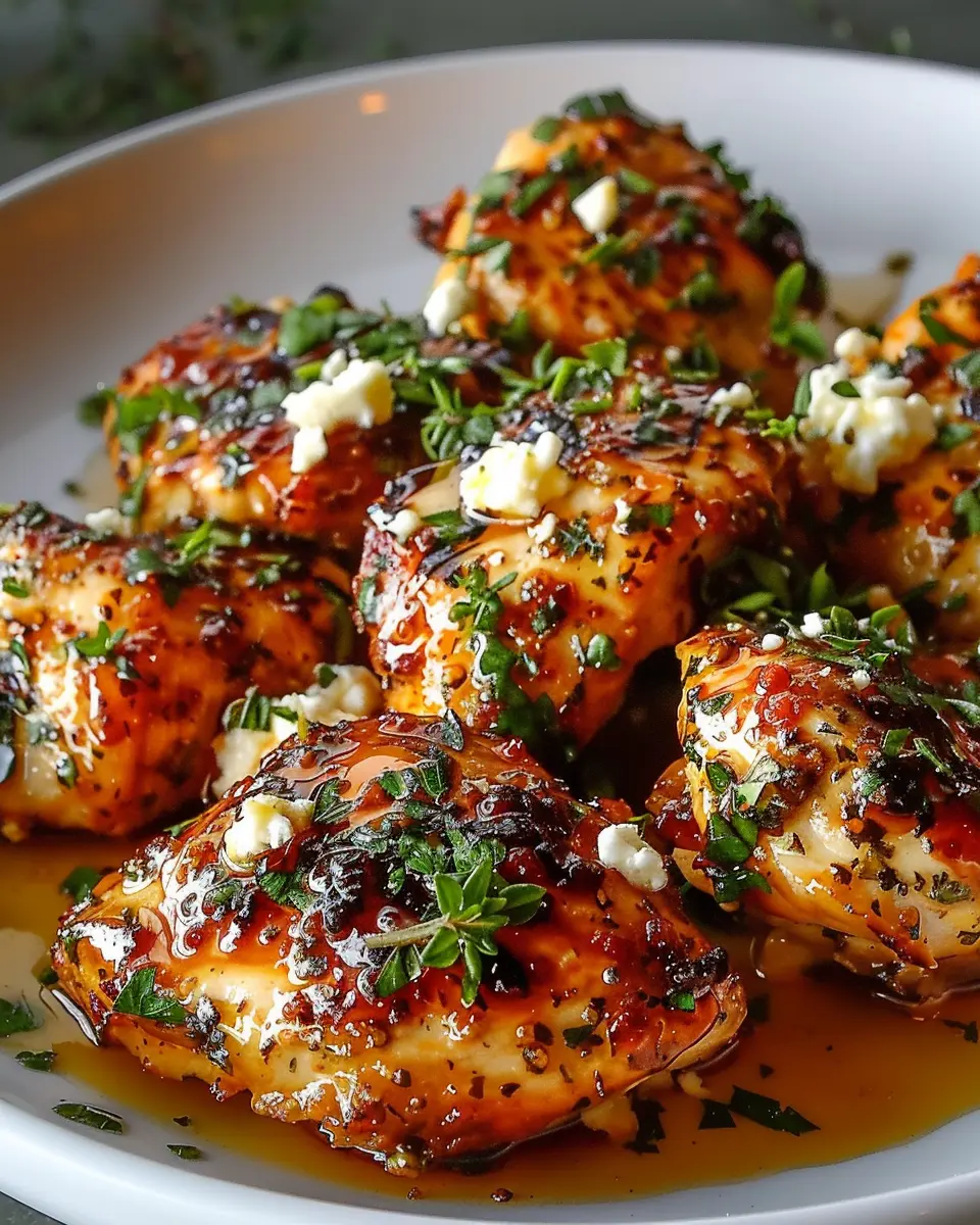 Hot Honey Feta Chicken: A Juicy Twist on Dinner Tonight