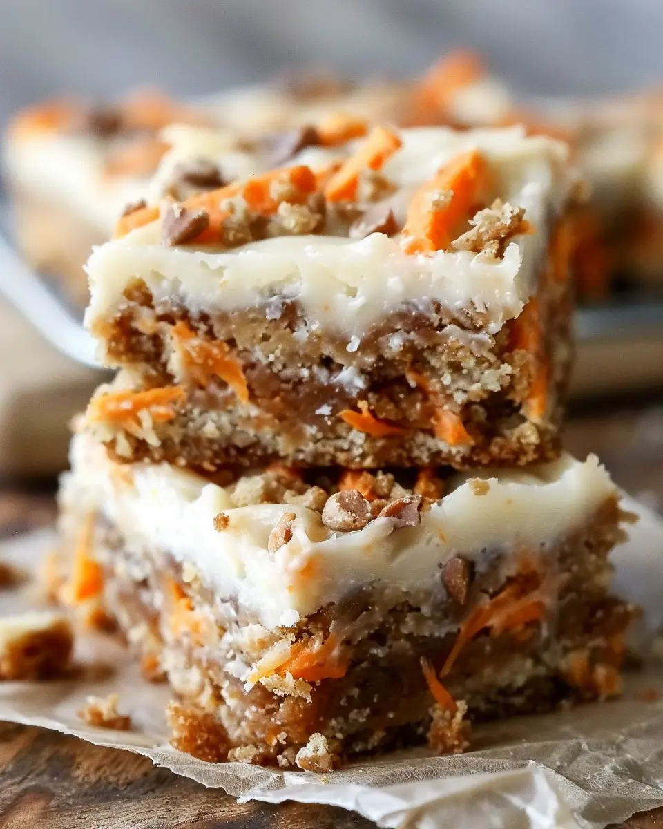Cottage Cheese Carrot Cake Bars: A Healthy Twist on Classic Dessert